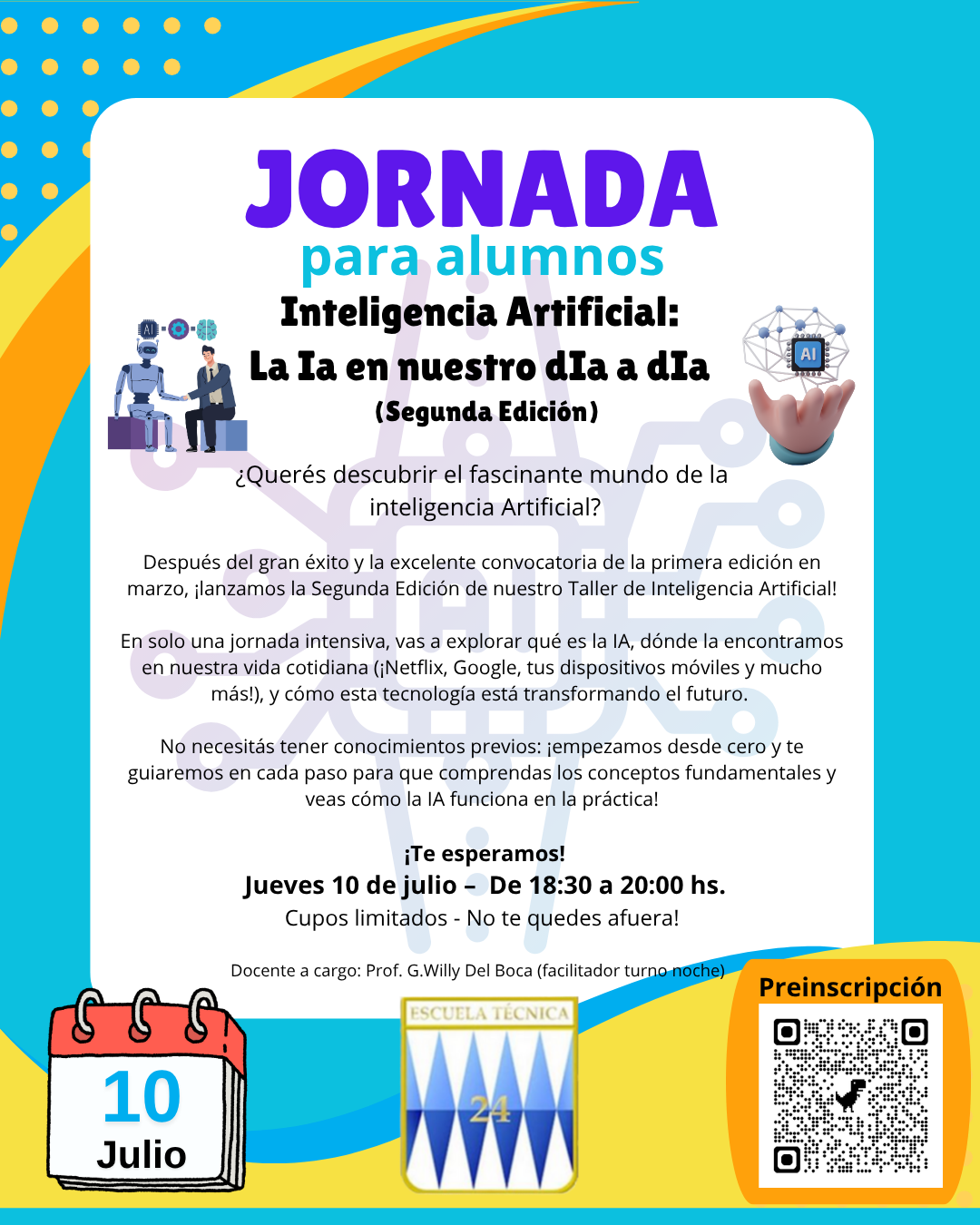 Placa Jornada IA julio 2025